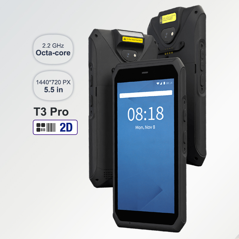 Barcode Scanner Wireless - Android 13 4G 耐衝撃 ワイヤレス ハンディPDA