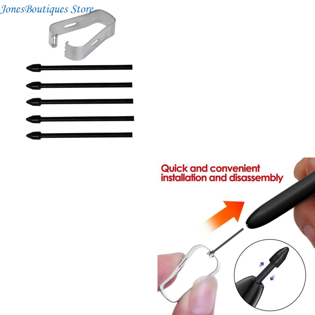 Smart Pen Digital - 5 個のデジタルペン先交換チップ & 実用的なクリップアクセサリータブレット T860 タブレットシリーズ