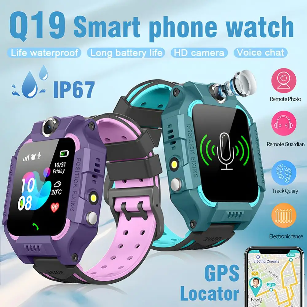 Smart Watch Kids - ニューキッズ 2 グラムスマートウォッチ SOS LBS トラッカー位置子供のためのスマートウォッチカメラ