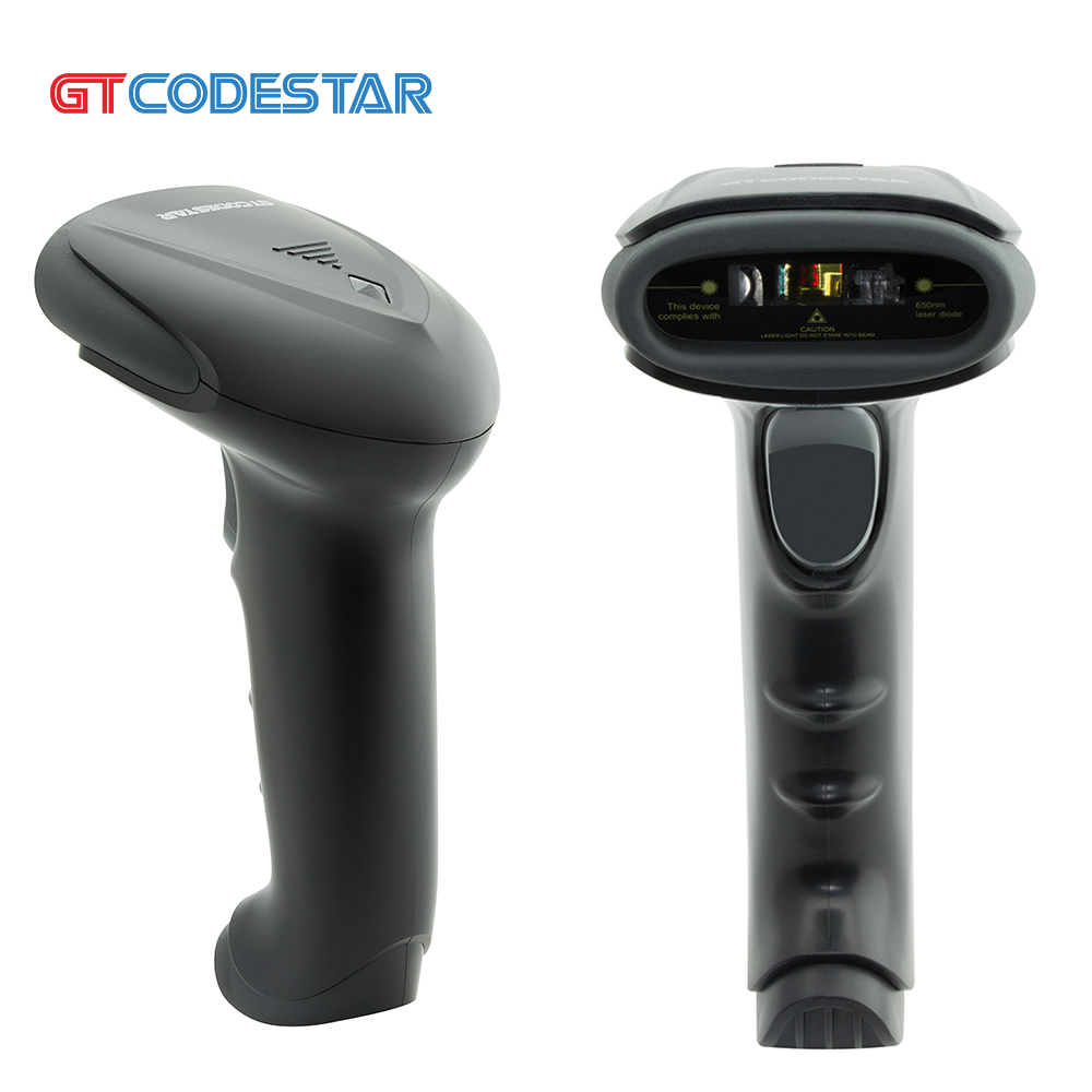 Barcode Scanner Wireless - GTCODESTAR 高品質ハンドヘルド1DバーコードリーダースキャナーX-600 バーコードスキャニングガン ワイヤレス2.4Gレーザーバーコードスキャナー