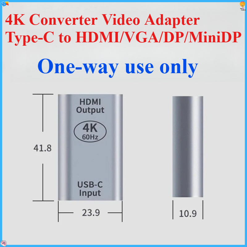 Electronics And Gadgets Ce - 4K コンバーター ビデオ アダプター Type-C to