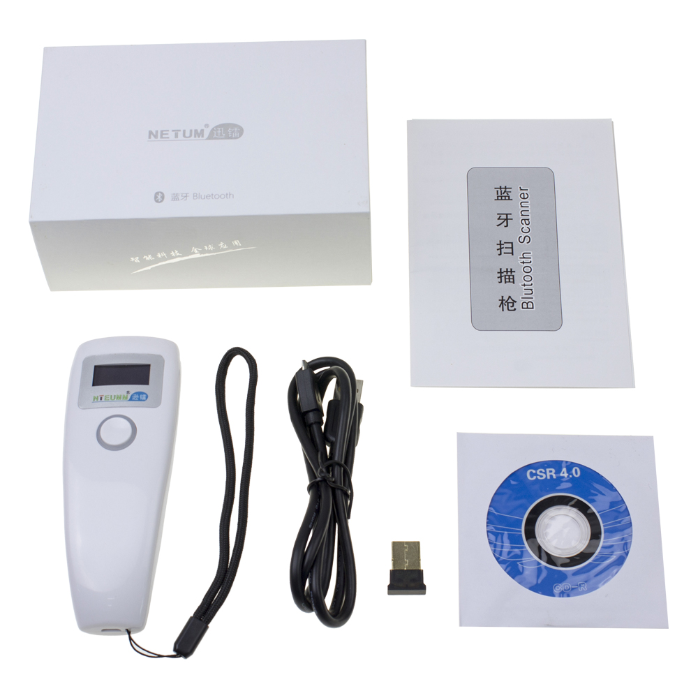 Barcode Scanner Wireless - 2026 Z2S ワイヤレスBluetooth 2DバーコードスキャナーとポータブルZ3S Bt CCDバーコードリーダー（AndroidおよびiOS