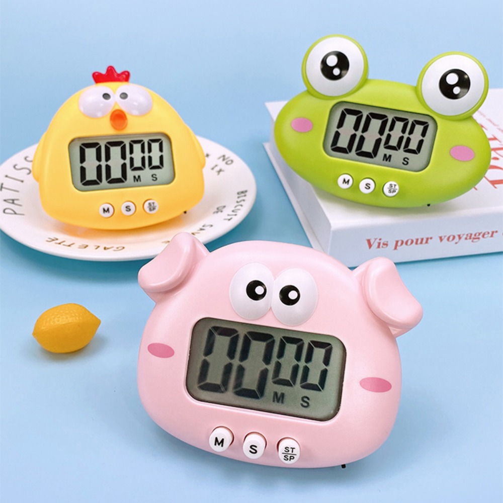 Electronics Gadgets To Gift - 1-99 分調理研究作業タイマーリマインダーショップホームキッチンガジェットかわいいカエルキッチン電子デジタルタイマーギフト