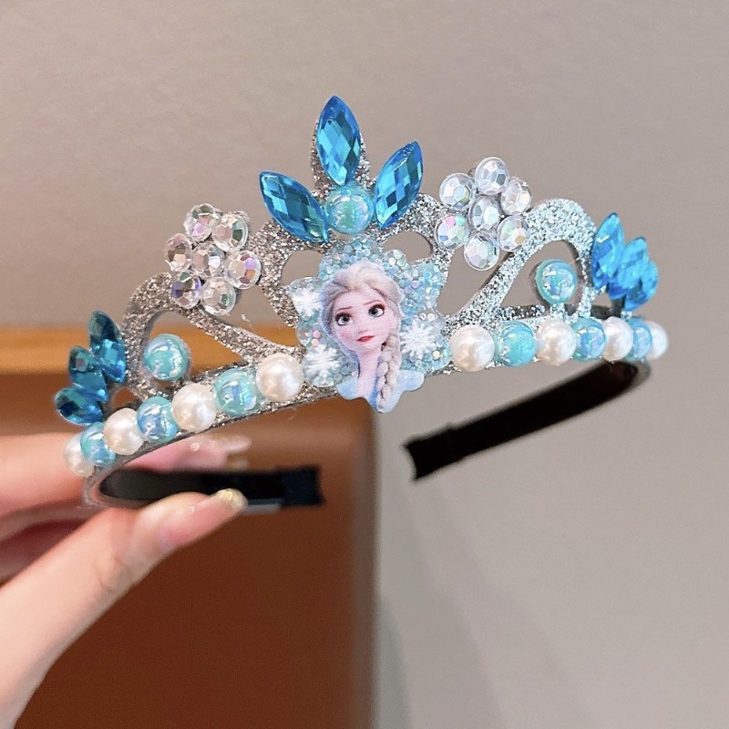 Elsa Gadget - エルサ クリスタル ティアラ ヘッドバンド キッズ コスプレ