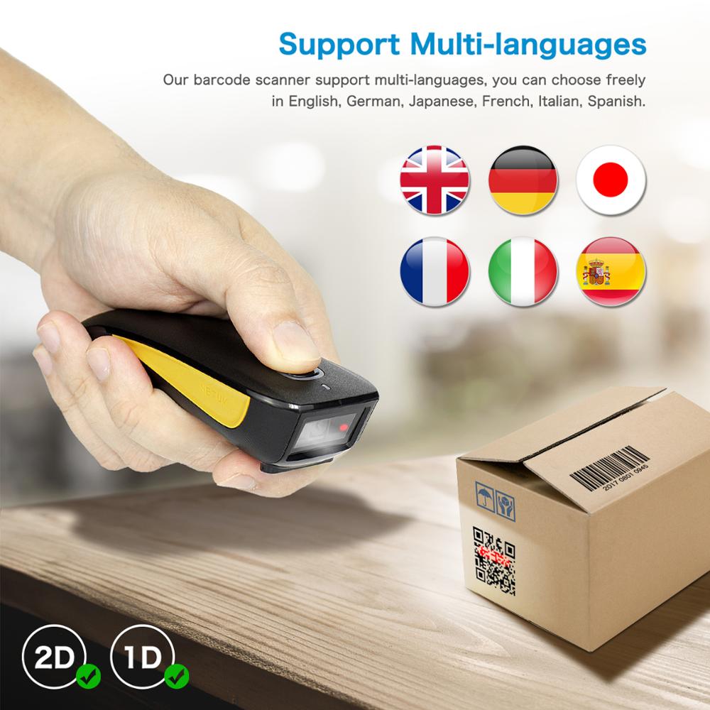 Netum-Bluetooth付きバーコードスキャナー,3  - Barcode Scanner Wireless のレビューと価格