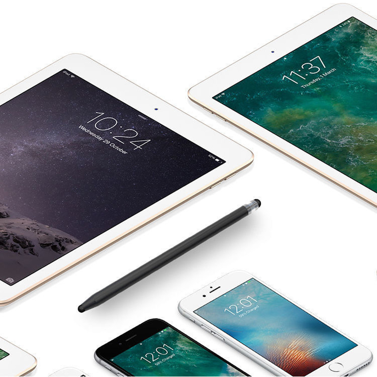 タッチスクリーン用スタイラスペン、iPad、Android、 - Smart Pen Digital のレビューと価格