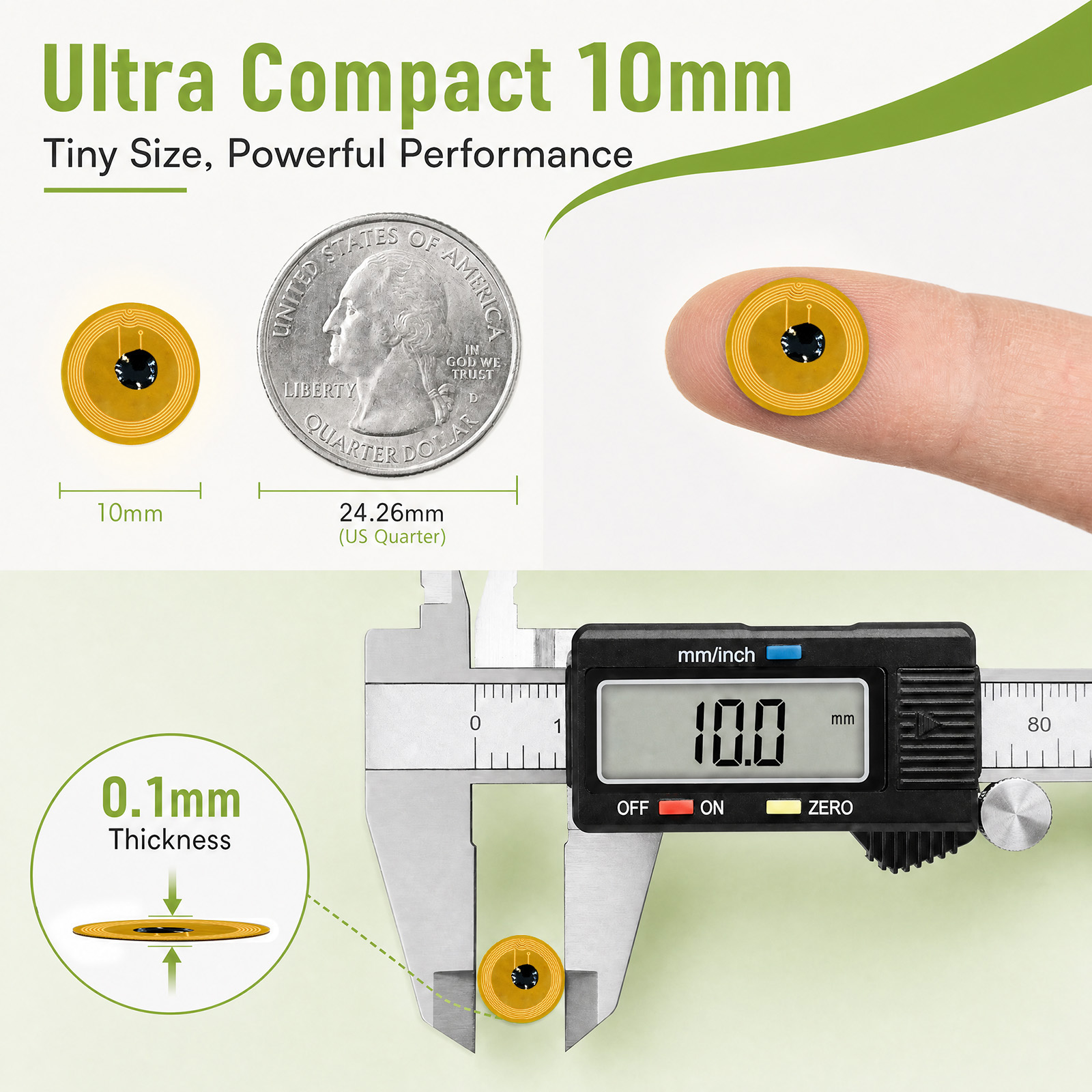 20/50個入り 10mm小型FPC NFCタグ NTAG2 - Nfc Tag Programmable のレビューと価格