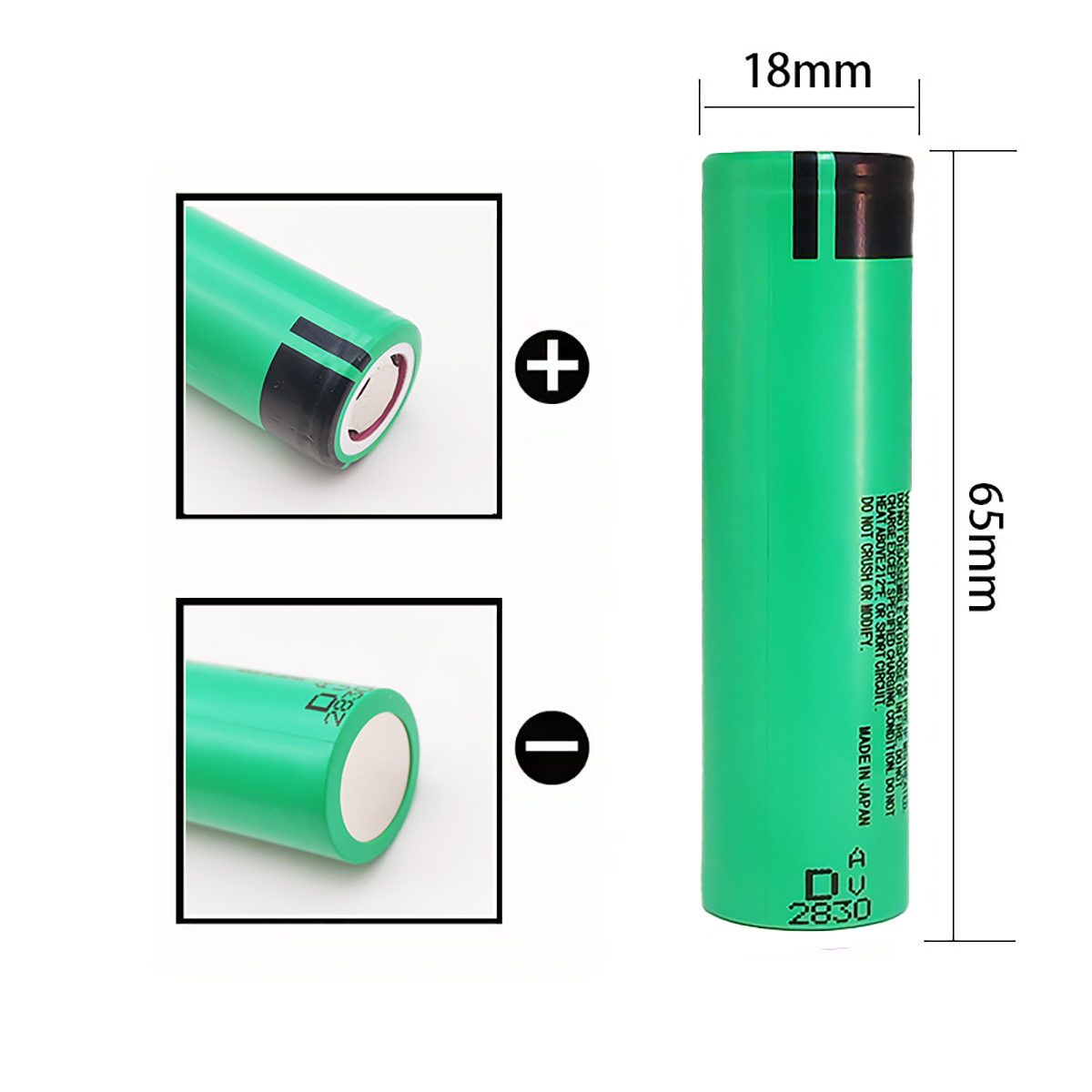 18650 バッテリー 3.7V 3000MAH 高容量充電 - Electronics And Gadgets Ce のレビューと価格
