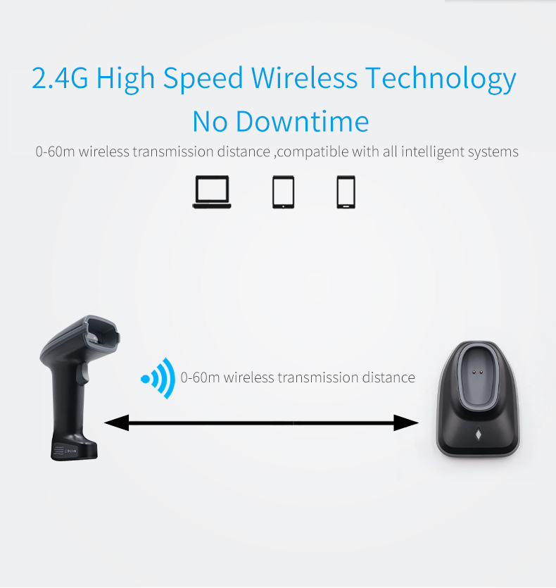 効率的なスキャンと在庫管理のためのワイヤレス バーコード ス - Barcode Scanner Wireless のレビューと価格