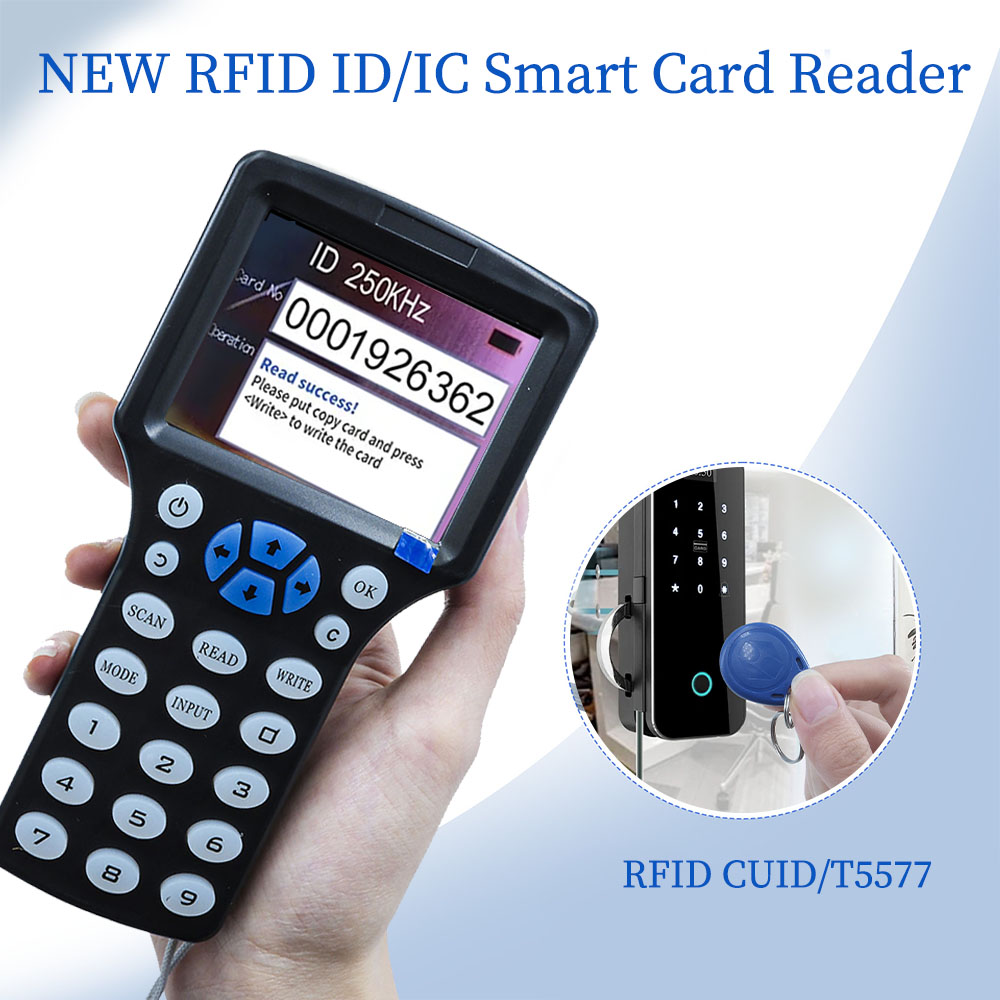 ハンドヘルド 10 周波数 RFID NFC リーダー ライ - Nfc Tag Programmable のレビューと価格