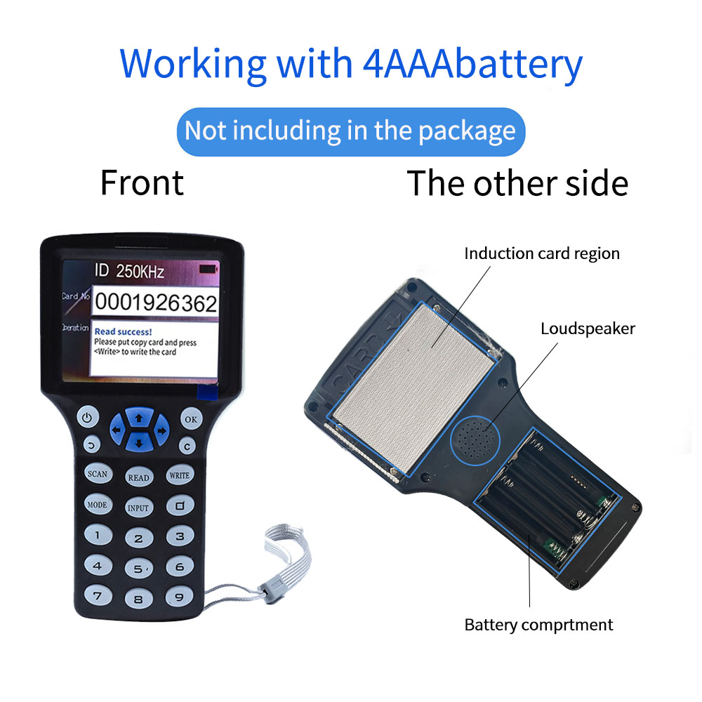 ハンドヘルド 10 周波数 RFID NFC リーダー ライ - Nfc Tag Programmable のレビューと価格