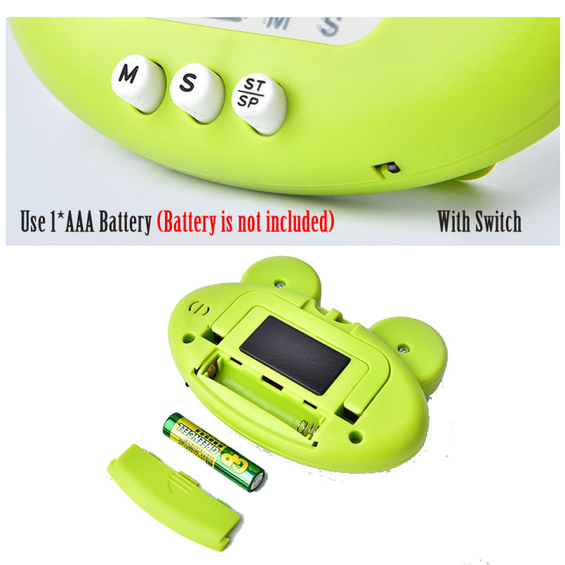 かわいいカエル Dinasour キッチン電子デジタルタイマ - Electronics Gadgets To Gift のレビューと価格