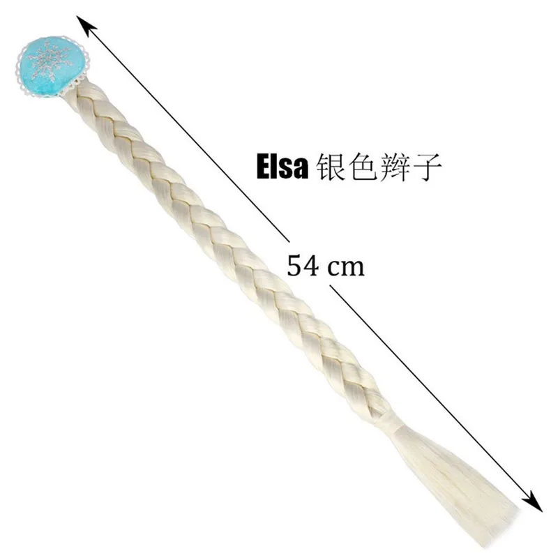 子供ウィッグ三つ編み女の赤ちゃんコスプレショードレスアップヘ - Elsa Gadget のレビューと価格