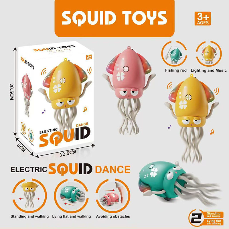 スマートダンシングタコロボット - 自動回避電子玩具、子供向 - Electronics Gadgets To Gift のレビューと価格