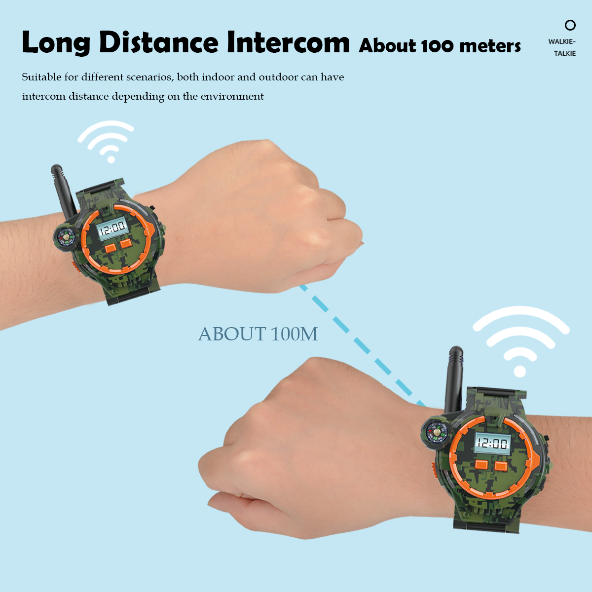 電子トランシーバー時計おもちゃ2個、コンパス付きクリエイティ - Electronics Gadgets To Gift のレビューと価格