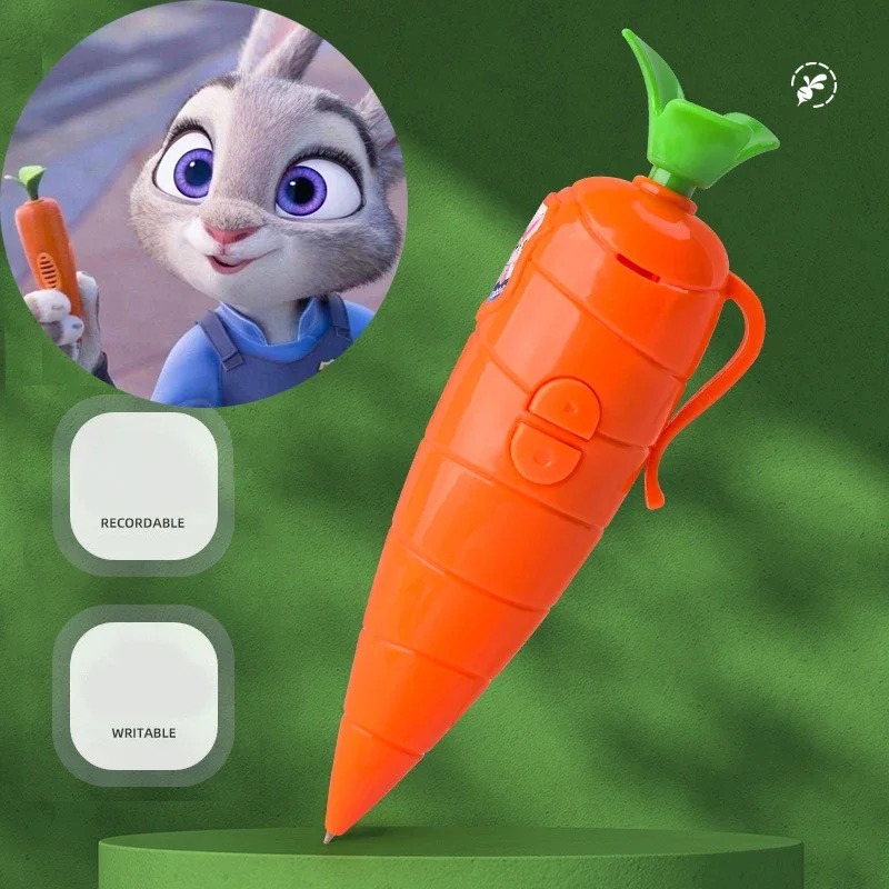 -*ジュディ＆ニック・キャロット・ボイスレコーダー電子音声玩 - Voice Recorder Pen のレビューと価格