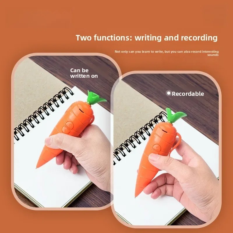 -*ジュディ＆ニック・キャロット・ボイスレコーダー電子音声玩 - Voice Recorder Pen のレビューと価格