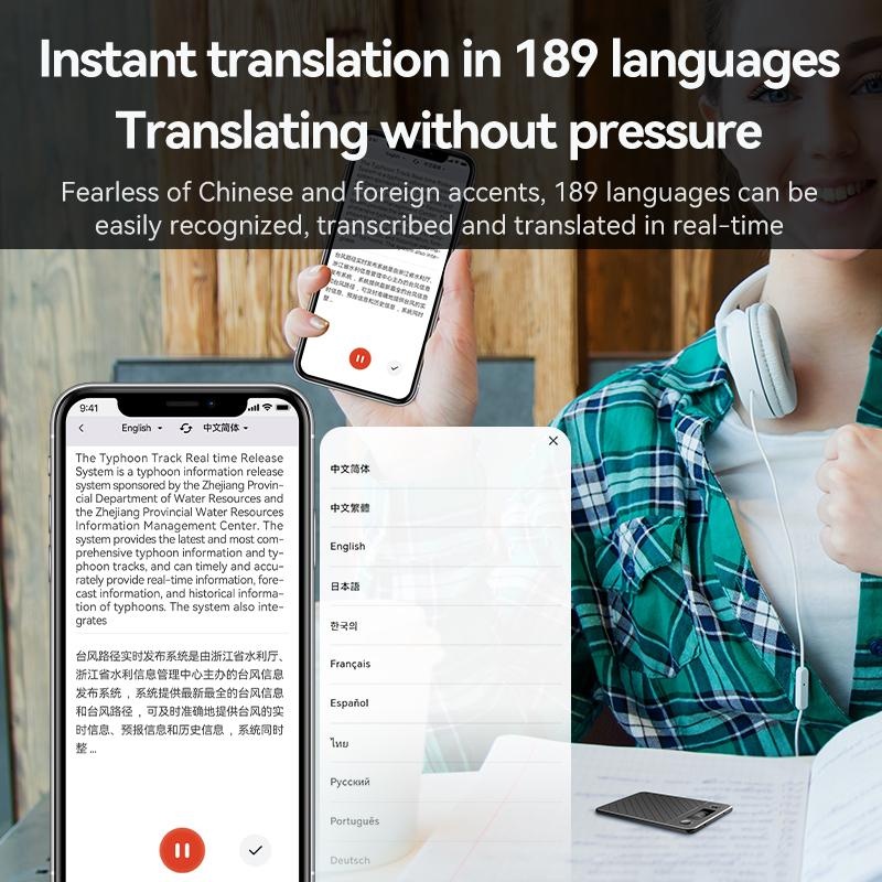 ChatGPT搭載スマートAIボイスレコーダーペン、音声から - Voice Recorder Pen のレビューと価格