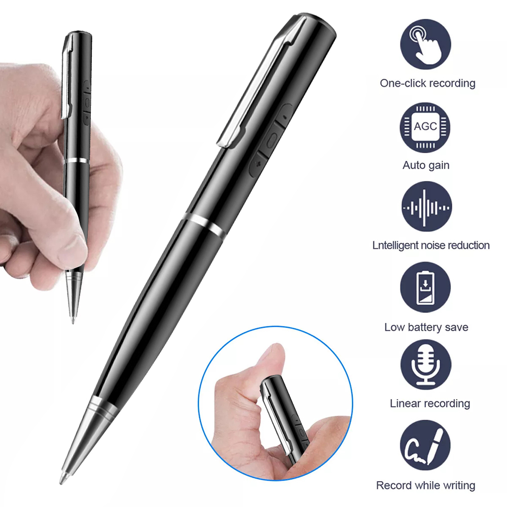 音声制御ディクタフォン録音デバイス、デジタル起動ペン、360 - Voice Recorder Pen のレビューと価格