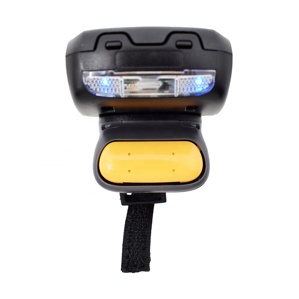 ポータブルワイヤレス2Dリングフィンガーバーコードスキャナー - Barcode Scanner Wireless のレビューと価格