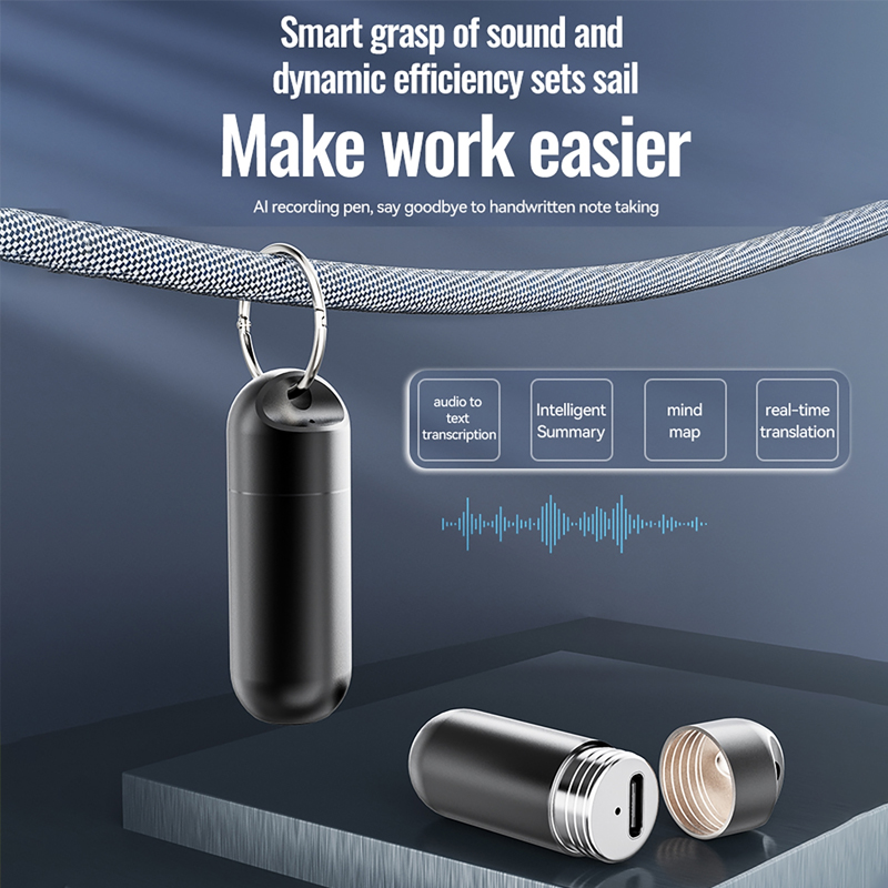 ポータブルAIボイスレコーダー ノイズキャンセリング Cha - Voice Recorder Pen のレビューと価格