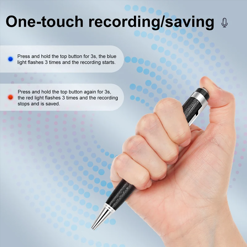 ポータブルデジタルボイスレコーダープロフェッショナルライティ - Voice Recorder Pen のレビューと価格