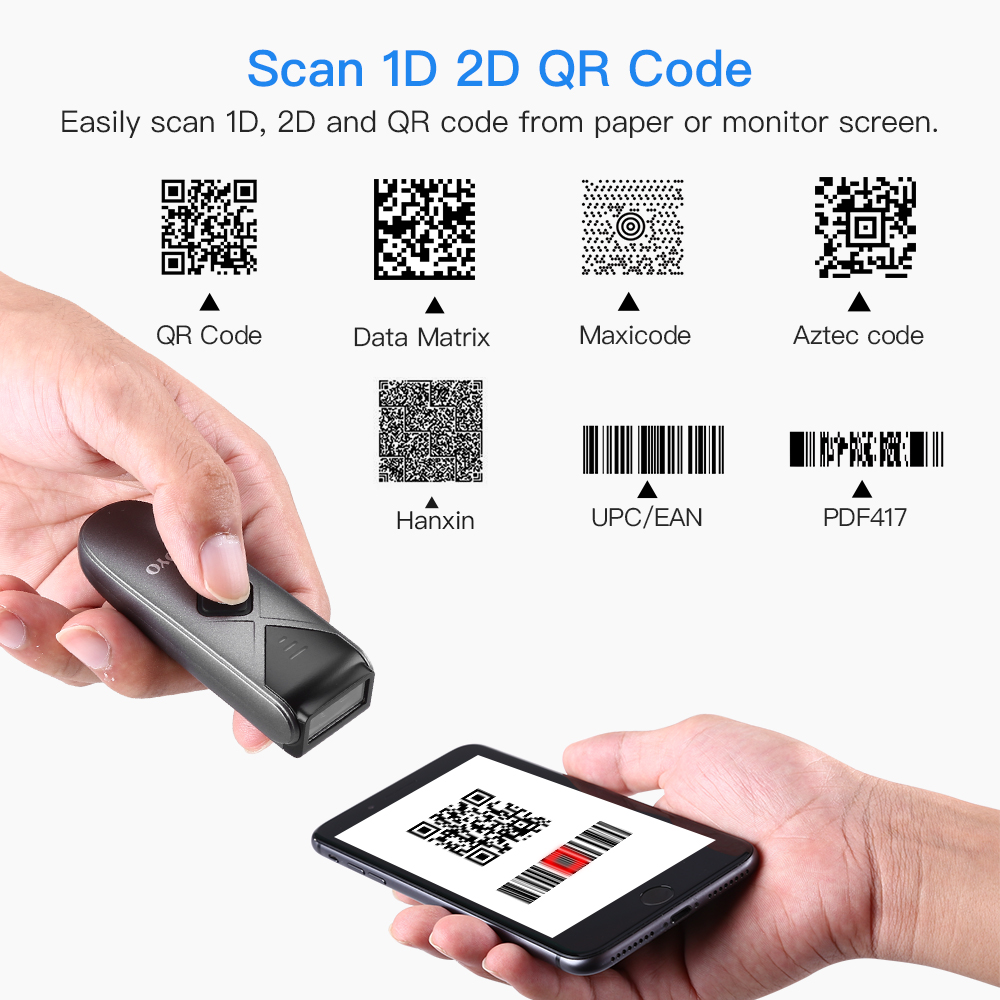 バーコードスキャナーEyoyo-2D,USB有線,Bluet - Barcode Scanner Wireless のレビューと価格