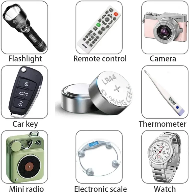 10-100個 LR44 AG13 1.5V ボタン電池 1 - Electronics And Gadgets Ce のレビューと価格