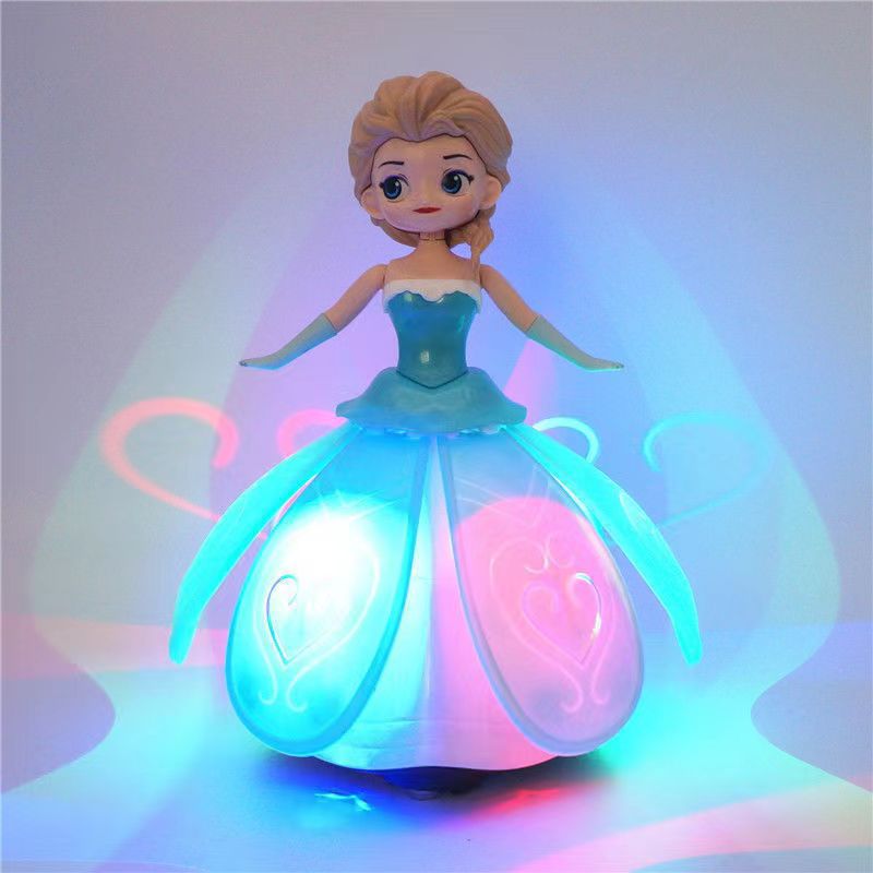 冷凍エルサアンナダンスロボットナイトライト音楽発光おもちゃケ - Elsa Gadget のレビューと価格