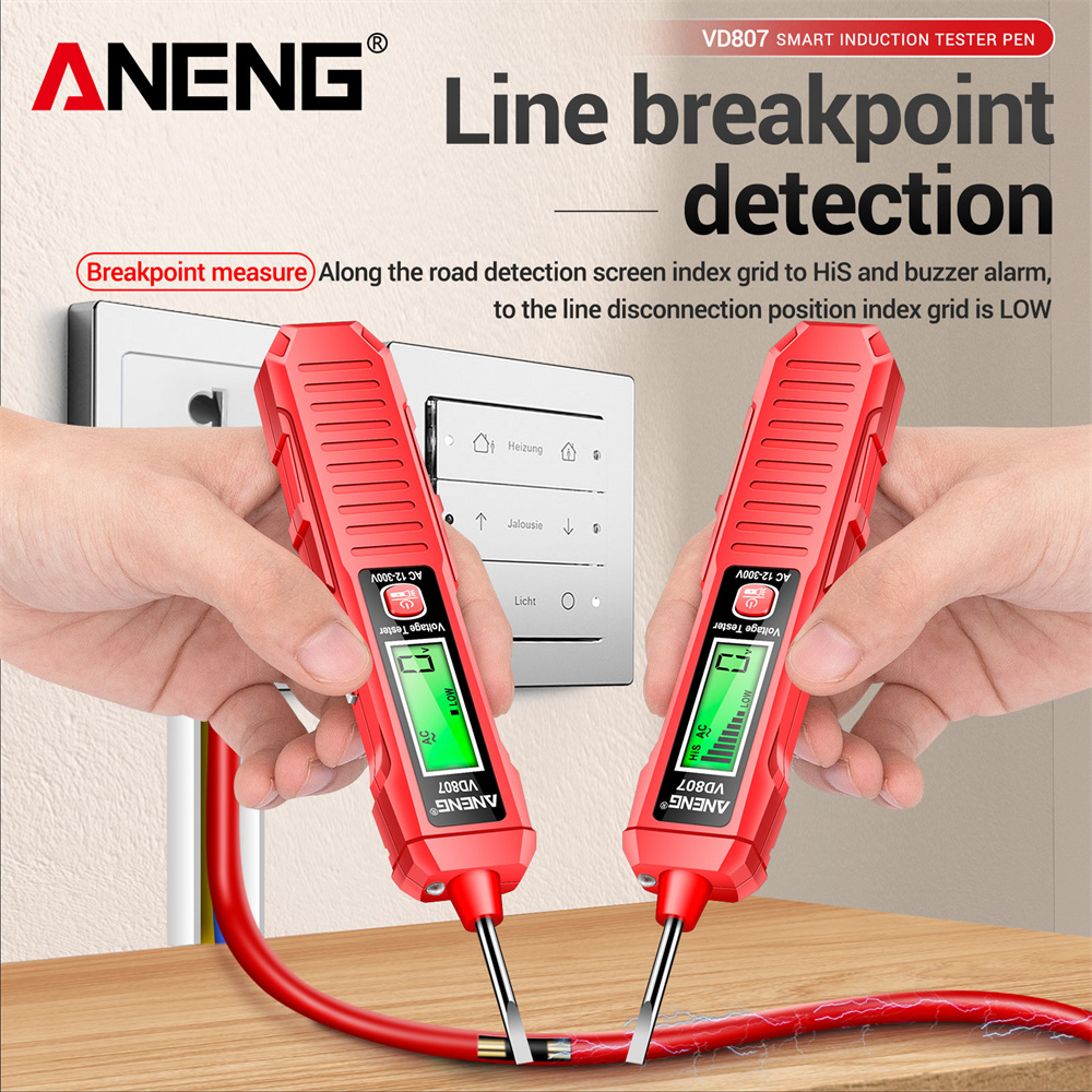 ANENG VD807 一言誘導テスターポータブル 50/6 - Electronics Quiz のレビューと価格