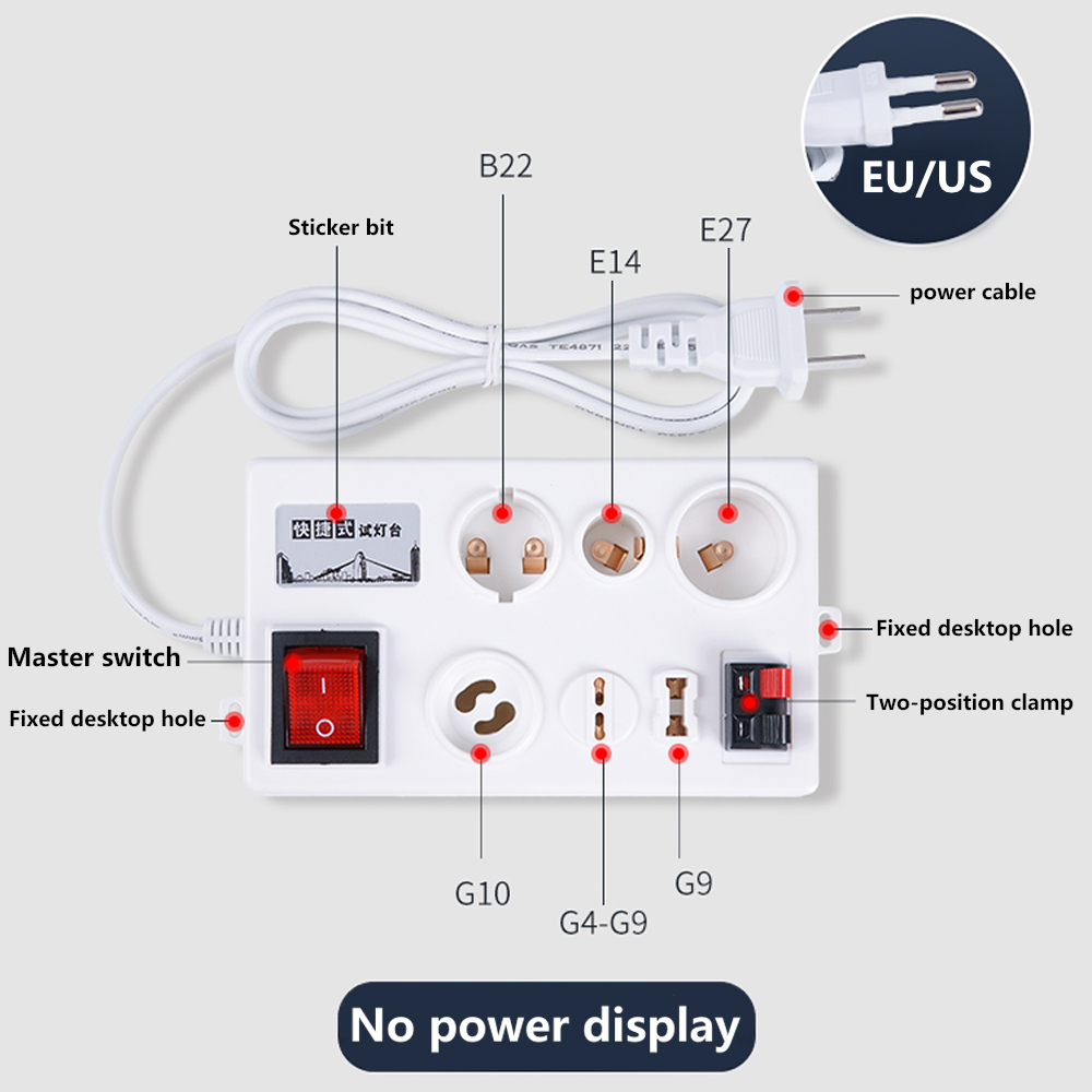 LED テスター E27 B22 E14 電球テスター多目的 - Electronics Quiz のレビューと価格