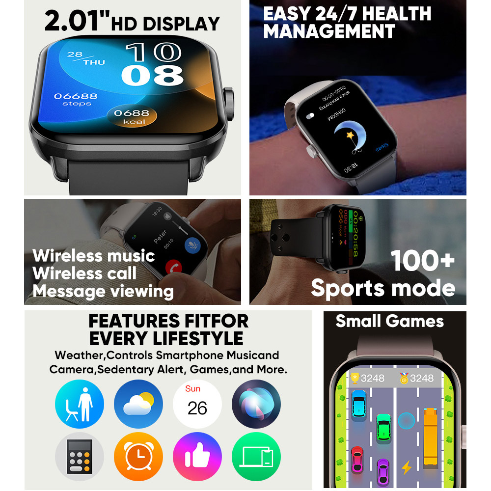 スポーツスマートウォッチ フィットネストラッカー デジタルガ - Electronics And Gadgets Ce のレビューと価格