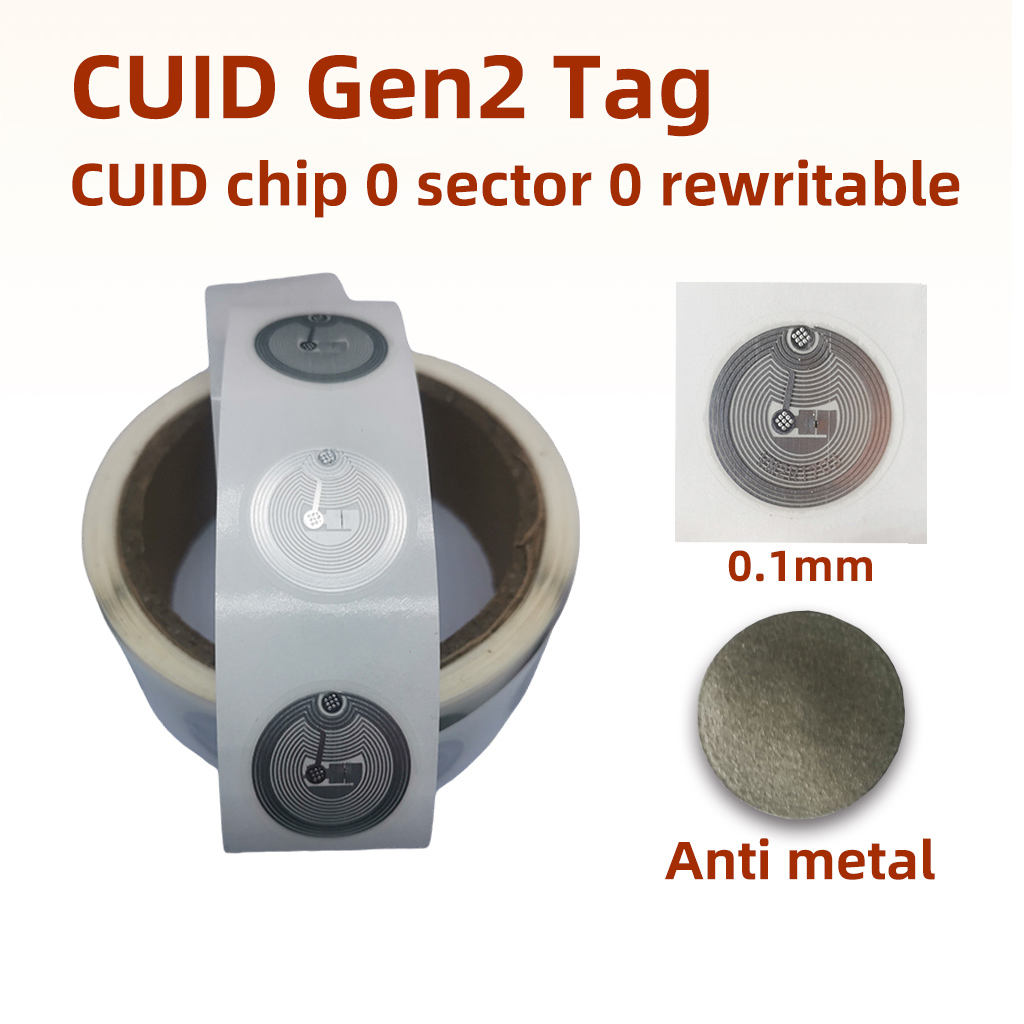 cuid ステッカー ウェット インレイ 13.56mhz  - Nfc Tag Programmable のレビューと価格