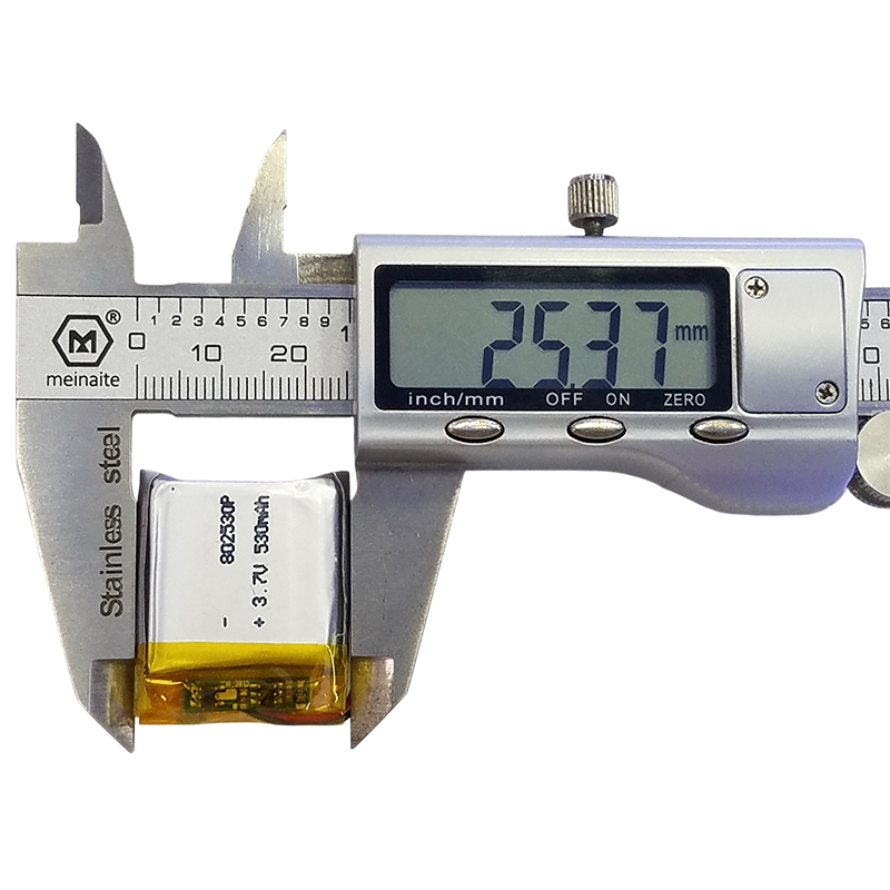 軽量 3.7V 530mAh リチウムイオン電池 80253 - Electronics And Gadgets Ce のレビューと価格