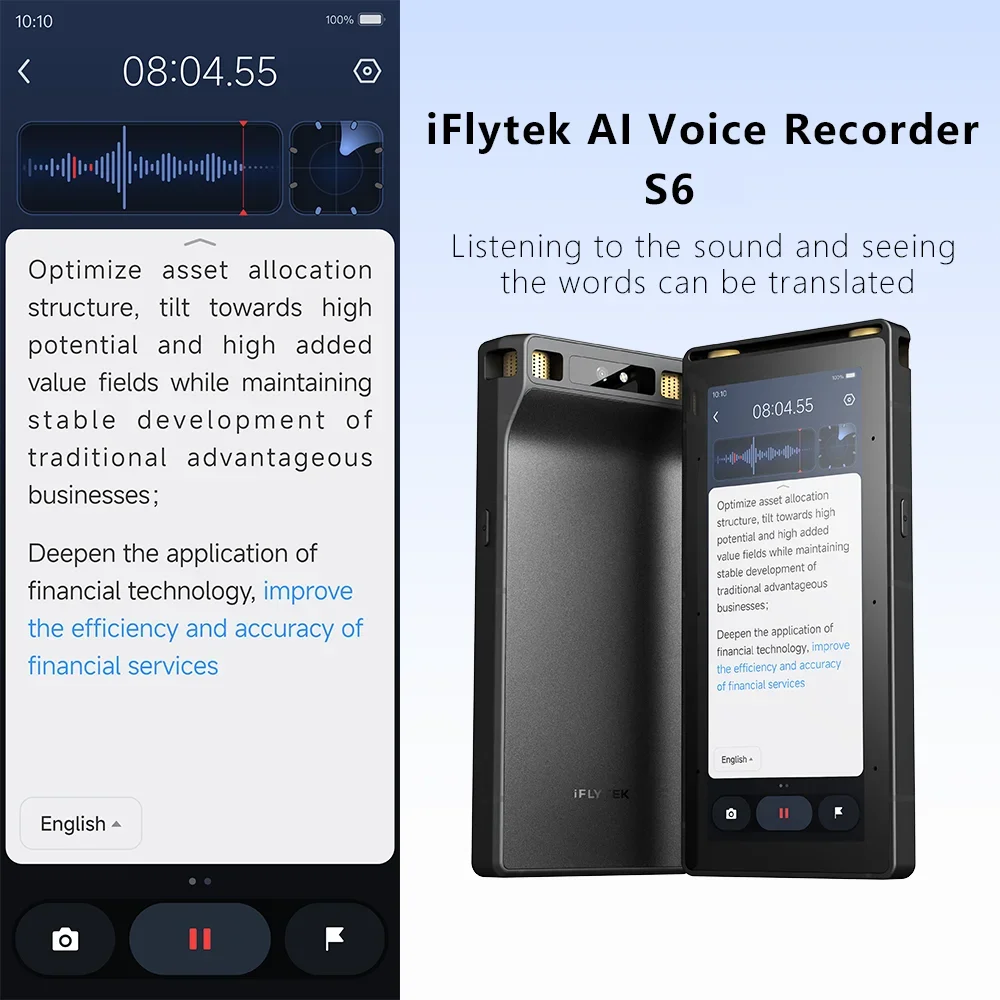 iFlytek AIレコーダーS6ボイスレコーダーペン 20 - Voice Recorder Pen のレビューと価格