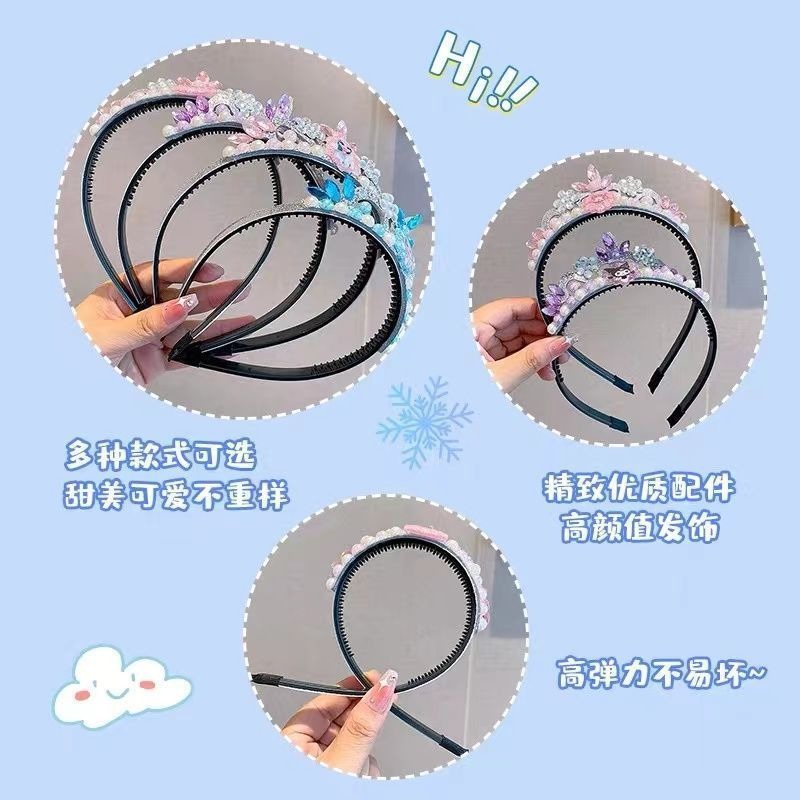 エルサ クリスタル ティアラ ヘッドバンド キッズ コスプレ - Elsa Gadget のレビューと価格
