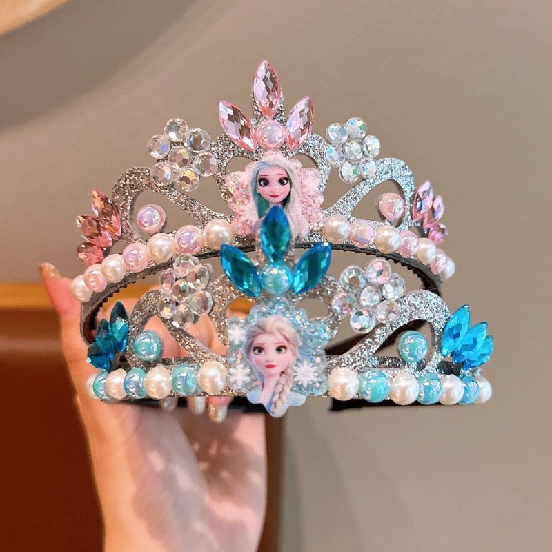 エルサ クリスタル ティアラ ヘッドバンド キッズ コスプレ - Elsa Gadget のレビューと価格