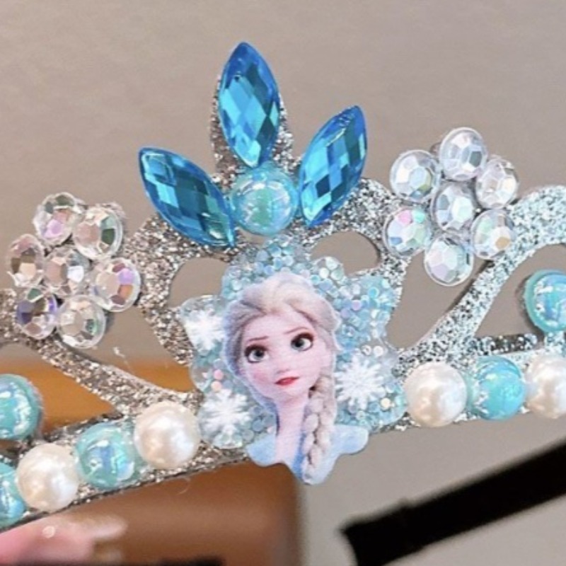 エルサ クリスタル ティアラ ヘッドバンド キッズ コスプレ - Elsa Gadget のレビューと価格