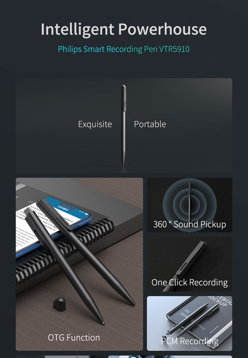 フィリップス音声録音ペン AIスマートトランスクリプション  - Voice Recorder Pen のレビューと価格