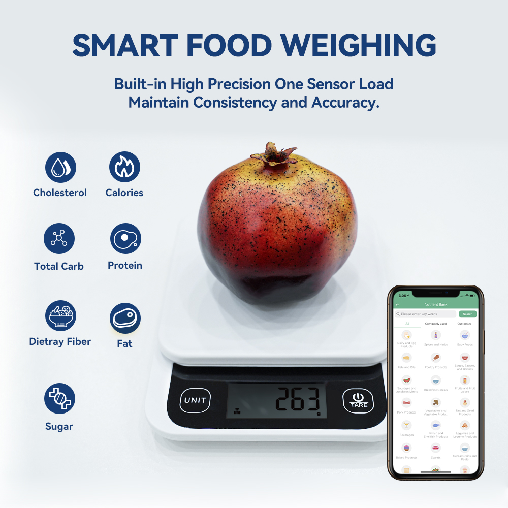 5kg/0.1g/1g スマートキッチンスケール栄養スケール - Electronics Quiz のレビューと価格